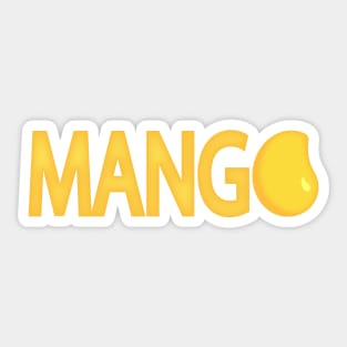 Mango creative design Sticker